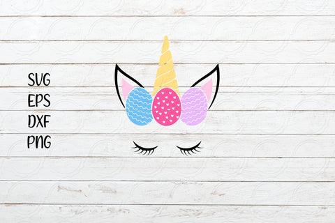 Easter Unicorn svg, Easter Egg unicorn svg, Easter Egg svg, Floral Unicorn SVG SmmrDesign 