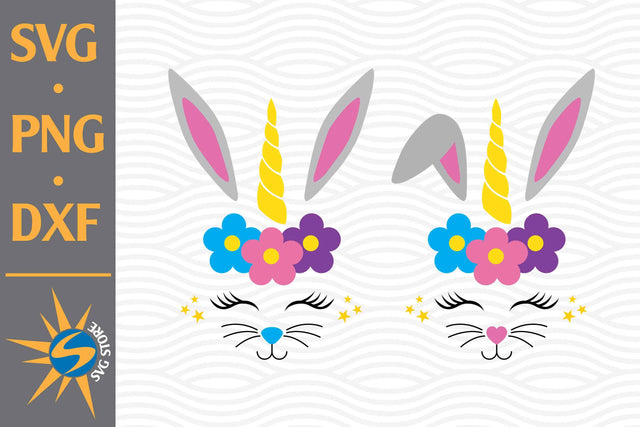 Easter Unicorn SVG, PNG, DXF Digital Files Include SVG SVGStoreShop 