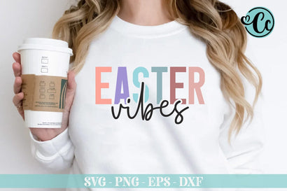 Easter Vibes Shirt Design, Easter Svg,Retro Easter SVG, Happy Easter SVG, Easter Bunny svg, Easter Designs, Easter for Kids, Cut File Cricut, Silhouette SVG Crazy Craft 