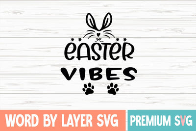 Easter Vibes SVG Blessedprint 