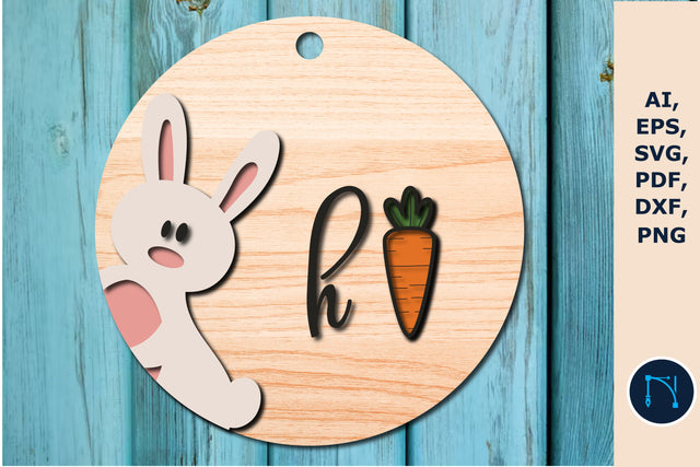 Easter Welcome Sign for Door Decor SVG SVG MD JOYNAL ABDIN 