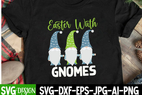 Easter With Gnomes SVG Cut File, Easter With Gnomes SUblimation Design, Happy Easter SVG Cut File, Happy Easter Sublimation PNG, Happy Easter Day Sublimation Bundle,Happy Easter Sublimation Design, Happy Easter Sublimation PNG SVG BlackCatsMedia 