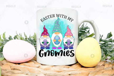 Easter with my gnomies Sublimation PNG Sublimation Regulrcrative 
