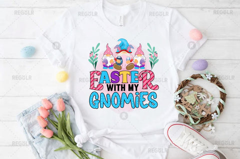 Easter with my gnomies Sublimation PNG Sublimation Regulrcrative 