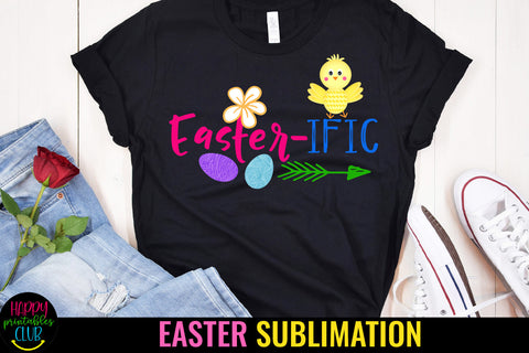Easterific Sublimation Design I Easter Sublimation Design Sublimation Happy Printables Club 