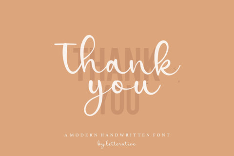 Eastern Hillside Modern Handwritten Font Font Letterative 