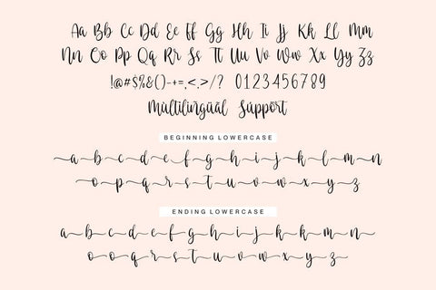 Eastlovely Font Allouse.Studio 