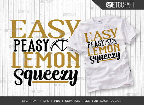 Easy Peasy Lemon Squeezy SVG Bundle | Kitchen Elements Svg | Cooking Mom Svg | Chef Cap Svg | Kitchen Quotes | ETC T00062 SVG ETC Craft 