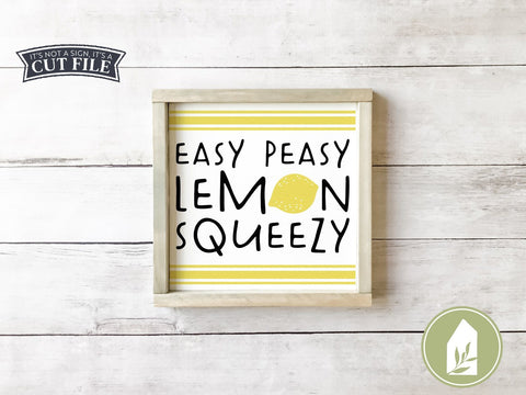 Easy Peasy Lemon Squeezy SVG | Summer SVG | Farmhouse SVG SVG LilleJuniper 