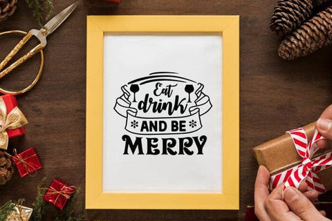 Eat drink and be merry SVG Angelina750 