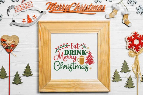 Eat Drink And Be Merry SVG Angelina750 