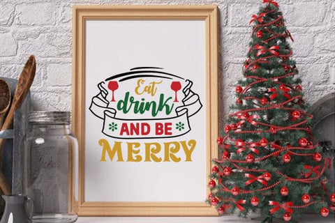 Eat drink and be merry SVG Angelina750 