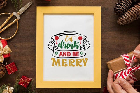 Eat drink and be merry SVG Angelina750 