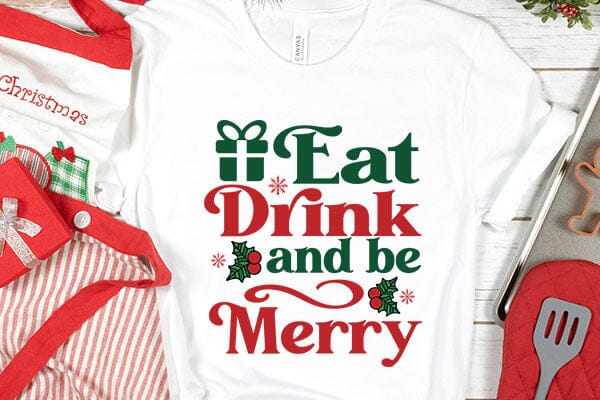 Eat drink and be merry SVG Angelina750 