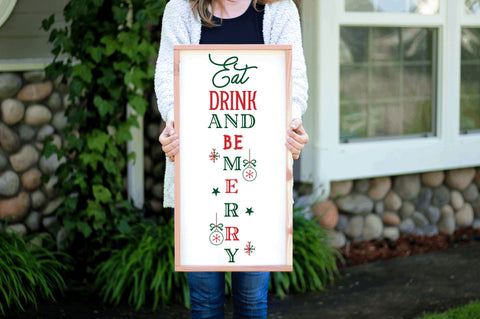 Eat drink and be merry SVG Design SVG Regulrcrative 