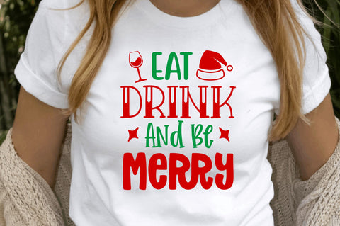 Eat drink and be merry SVG Design SVG Regulrcrative 