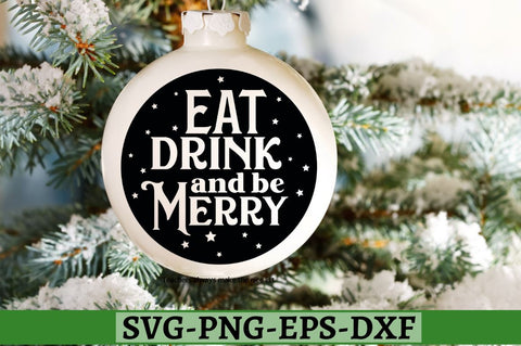 Eat drink and be merry SVG, Eat drink and be merry SVG SVG DESIGNISTIC 