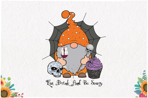 Eat Drink and Be Scary Sublimation Sublimation Jagonath Roy 