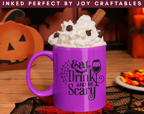 Eat Drink And Be Scary SVG Inked Perfect 