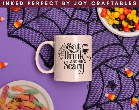 Eat Drink And Be Scary SVG Inked Perfect 