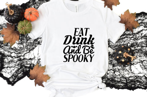 Eat Drink And Be Spooky SVG CraftlabSvg29 