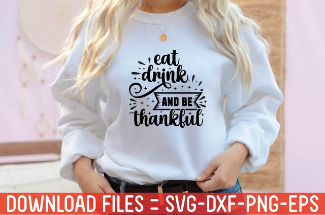eat drink and be thankful SVG farhad farhad 