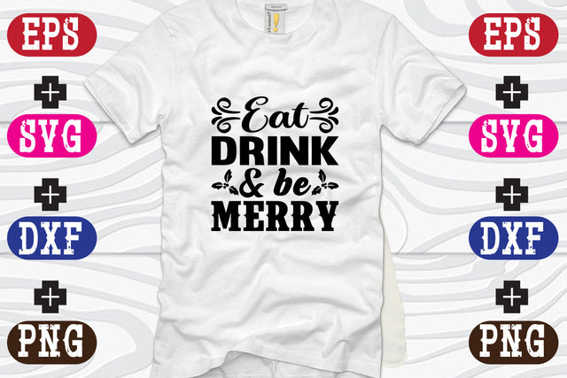 Eat drink & be merry SVG Nurstore 