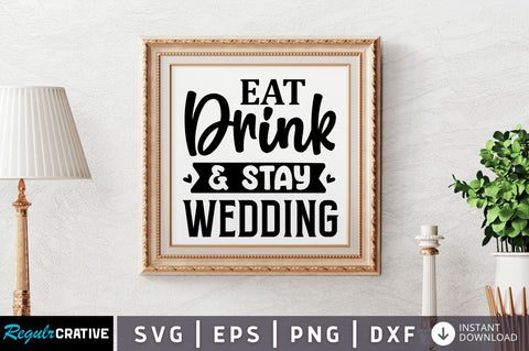 eat drink & svg SVG Regulrcrative 