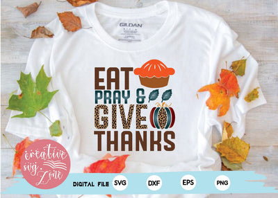eat pray and give thanks SVG md faruk hossain 