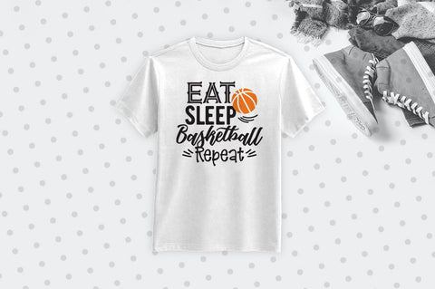 Eat sleep basketball repeat SVG SVG VectorSVGdesign 