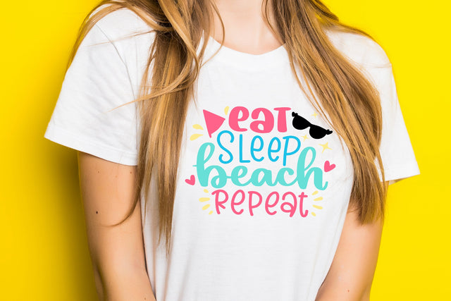 Eat Sleep Beach Repeat SVG Cut File SVG dapiyupi store 