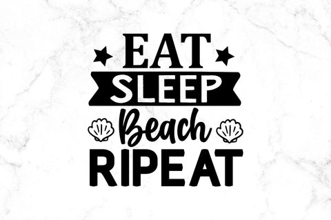 eat sleep beach SVG SVG Regulrcrative 