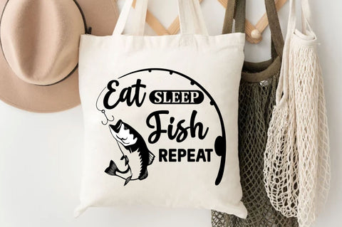 Eat sleep fish SVG SVG Regulrcrative 