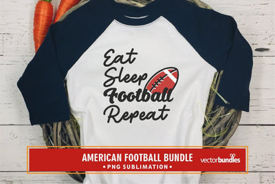 Eat sleep football repeat sublimation png Sublimation vectorbundles 