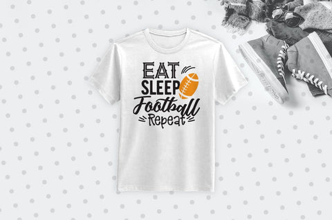 Eat sleep football repeat SVG SVG VectorSVGdesign 