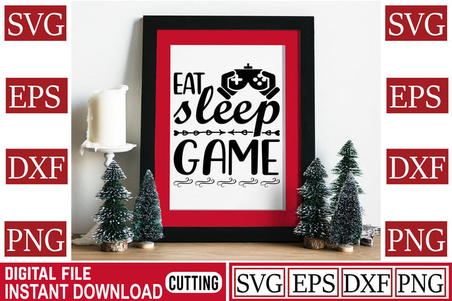 eat sleep game SVG Craftlabsvg24 