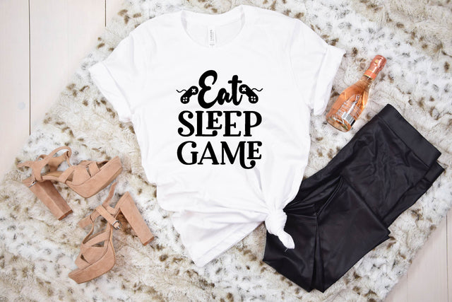 eat sleep game SVG designer krishna 