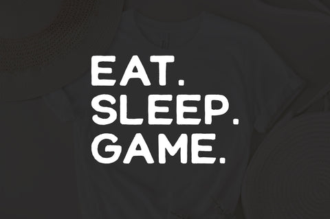 Eat Sleep Game SVG, Gaming SVG, Gamer svg, Svg for cricut , Svg for shirt, Instant download, Eat sleep game repeat svg, png dxf eps SVG Fauz 