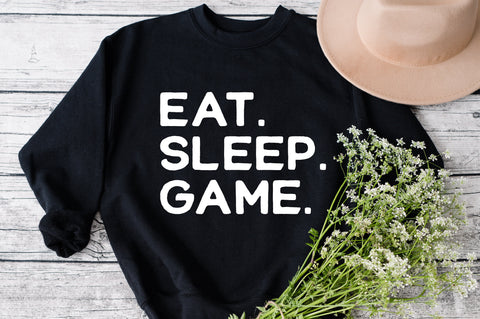 Eat Sleep Game SVG, Gaming SVG, Gamer svg, Svg for cricut , Svg for shirt, Instant download, Eat sleep game repeat svg, png dxf eps SVG Fauz 