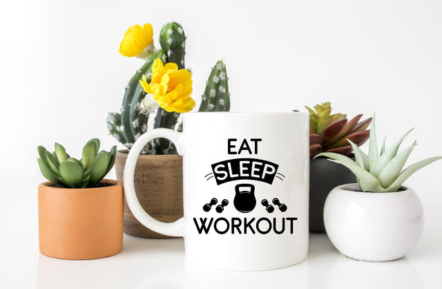 Eat Sleep Workout SVG So Fontsy Design Shop 