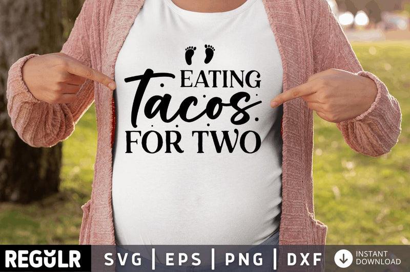 Eating tacos for two SVG SVG Regulrcrative 