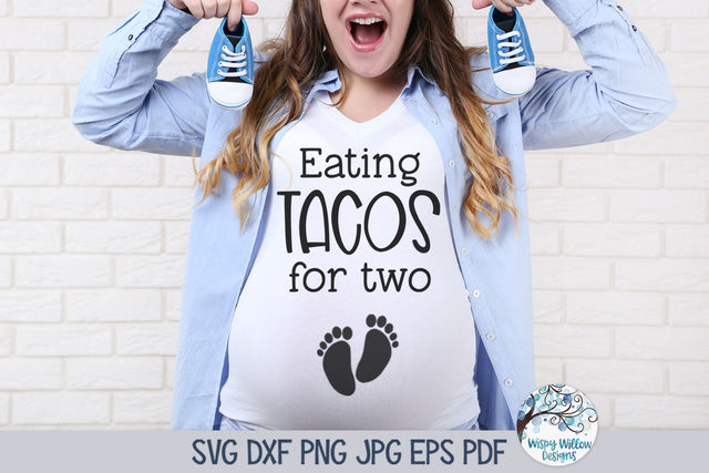 Eating Tacos For Two Svg SVG Wispy Willow Designs 