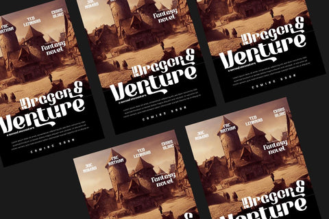 EBRATHO | Display Hero Font Font twinletter 