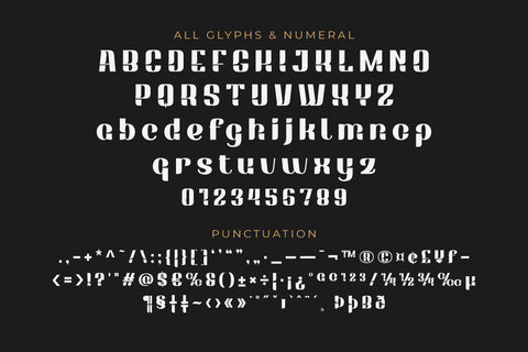 EBRATHO | Display Hero Font Font twinletter 
