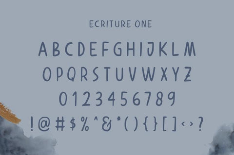 Ecriture – Handdrawn Font Font Garisman Studio 