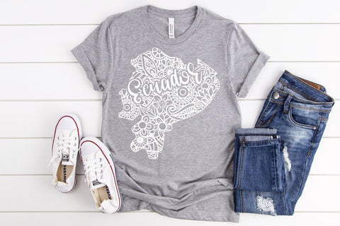 Ecuador SVG File - Ecuador Mandala Design SVG Old Market 