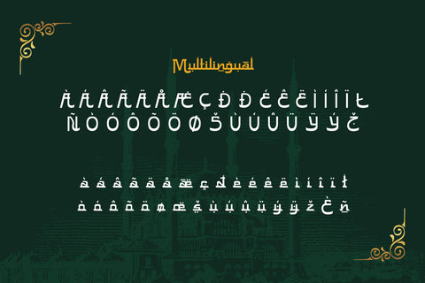 Edangu Font twinletter 