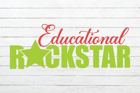 Educational Rockstar SVG Craftlabsvg24 