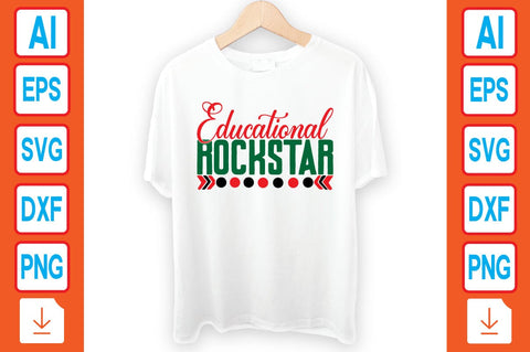 Educational Rockstar SVG Craftlabsvg24 