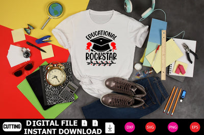 Educational Rockstar SVG Shahin alam 
